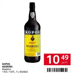 Transgourmet KoPos Madeira Angebot