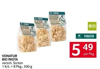 Transgourmet Vonatur Bio Pasta Angebot