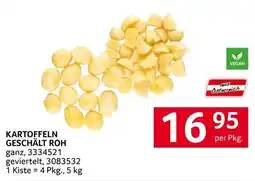 Transgourmet Kartoffeln geschält roh Angebot