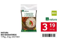 Transgourmet natura Bio Basmatireis Angebot
