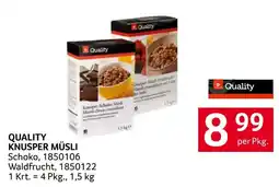 Transgourmet Quality Knusper Müsli Angebot