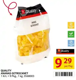 Transgourmet Quality Ananas Getrocknet Angebot