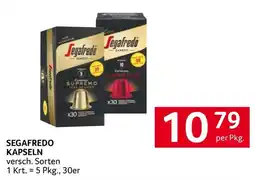 Transgourmet Segafredo Kapseln Angebot