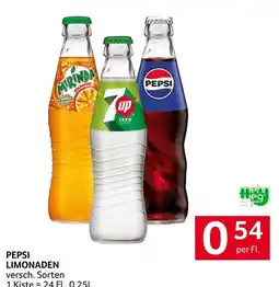 Transgourmet Pepsi Limonaden Angebot
