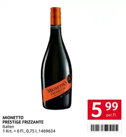 Transgourmet Mionetto Prestige Frizzante Angebot