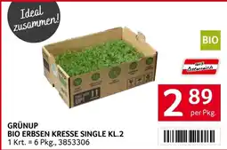 Transgourmet Grünup Bio Erbsen Kresse Single Kl.2 Angebot