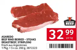 Transgourmet Asaredo Beef Rind Beiried - Steaks Angebot