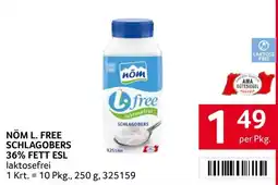 Transgourmet Nöm L. Free Schlagobers Angebot