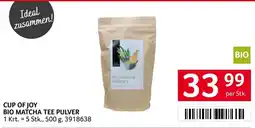 Transgourmet Cup of Joy Bio Matcha Tee Pulver Angebot
