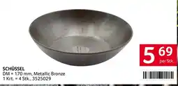 Transgourmet Schüssel Metallic Bronze Angebot