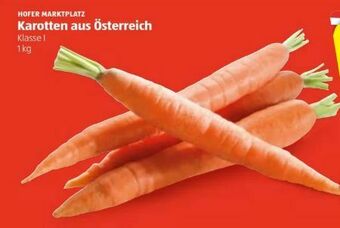 Hofer Karotten Angebot