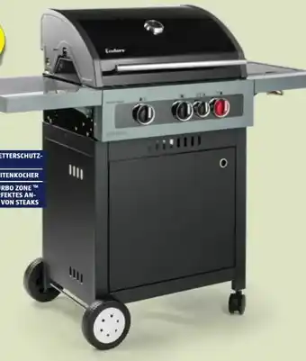 Hofer Gasgrill Boston Black 3 K Turbo Angebot