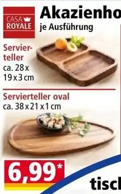 Norma Servier- teller, Servierteller oval Angebot