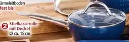 Norma Stielkasserolle mit Deckel Angebot