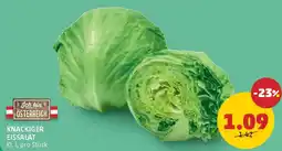 PENNY Knackiger eissalat Angebot