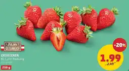 PENNY Erdbeeren kl. I Angebot