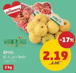 PENNY Äpfel kl. II Angebot
