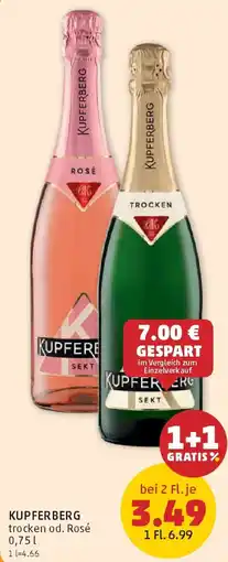 PENNY Kupferberg trocken od. rosé Angebot