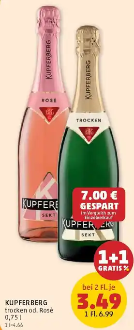 PENNY Kupferberg trocken od. rosé Angebot