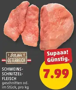 PENNY Schweins- schnitzel- fleisch Angebot