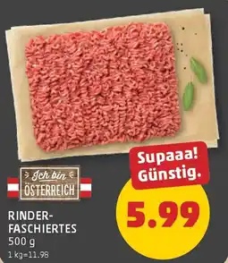 PENNY Rinder- faschiertes Angebot