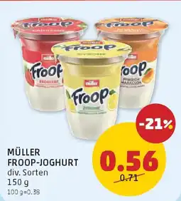 PENNY Müller froop-joghurt Angebot
