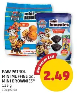 PENNY Paw patrol mini muffins od. mini brownies Angebot
