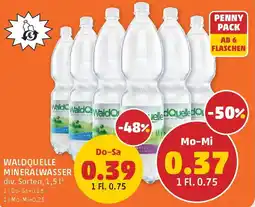 PENNY Waldquelle mineralwasser Angebot