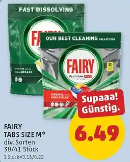 PENNY Fairy tabs size m Angebot