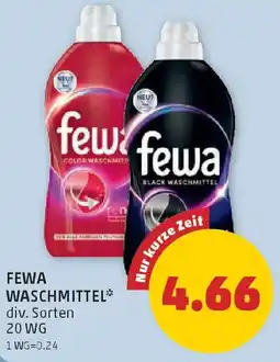 PENNY Fewa waschmittel Angebot