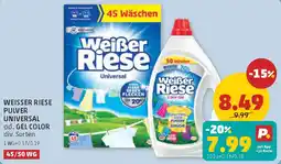 PENNY Weisser riese pulver universal od. gel color Angebot