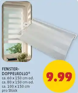 PENNY Fenster- doppelrollo Angebot