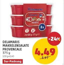 PENNY Delamaris makrelensalate provencale Angebot