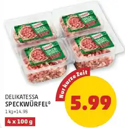 PENNY Delikatessa speckwürfel Angebot