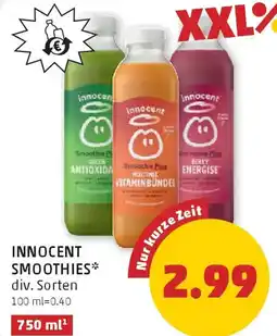 PENNY Innocent smoothies Angebot