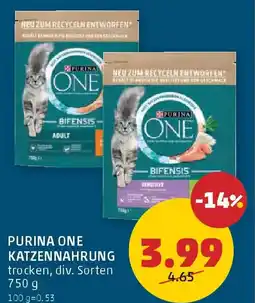 PENNY Purina one katzennahrung Angebot