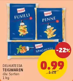 PENNY Delikatessa teigwaren Angebot