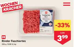 MPreis Rinder faschiertes Angebot