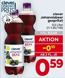 Billa Clever Johannisbeer gespritzt Angebot