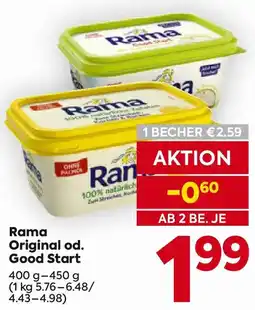 Billa Rama Original od. Good Start Angebot