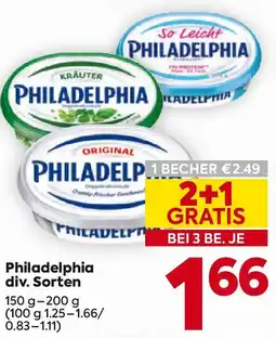 Billa Philadelphia Angebot