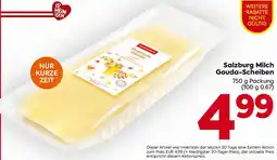 Billa Salzburg Milch Gouda-Scheiben Angebot