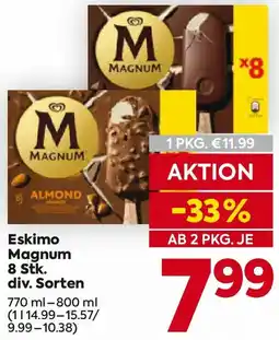 Billa Eskimo Magnum Angebot