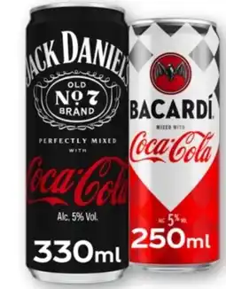 MPreis Jack Daniel's & Coca-Cola Mischgetränk Angebot