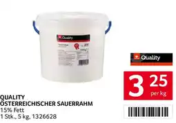 Transgourmet Quality Österreichischer Sauerrahm Angebot