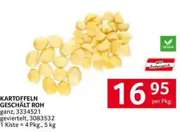 Transgourmet Kartoffeln geschält roh Angebot