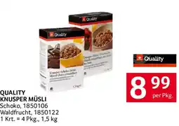 Transgourmet Quality Knusper Müsli Angebot