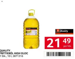 Transgourmet Quality Frittieröl High Oleic Angebot