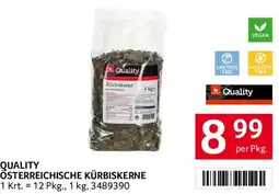 Transgourmet Quality Österreichische Kürbiskerne Angebot
