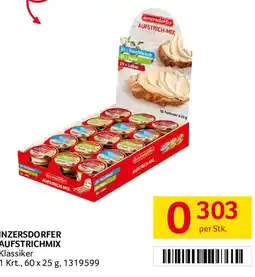 Transgourmet Inzersdorfer Aufstrichmix Klassiker Angebot